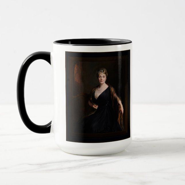 Lady Orr-Lewis von Philip Alexius de László Tasse (Links)