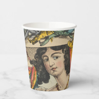 Lady - Papieraufnahmen Pappbecher