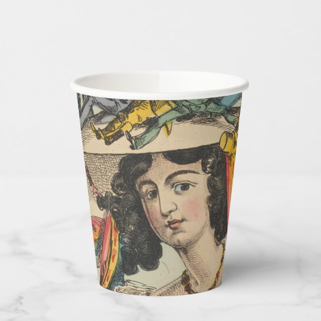Lady - Papiertassen Pappbecher (Links)