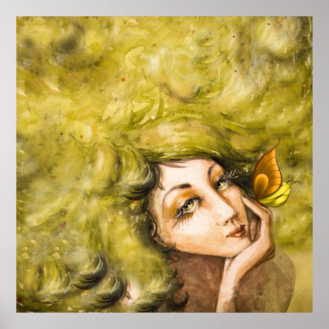 Lady Papilionem Poster (Vorne)
