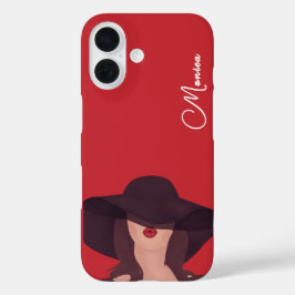 Lady Personalisiert Name Case-Mate iPhone iPhone 16 Hülle
