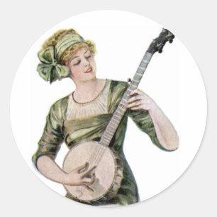Lady Player Aufkleber