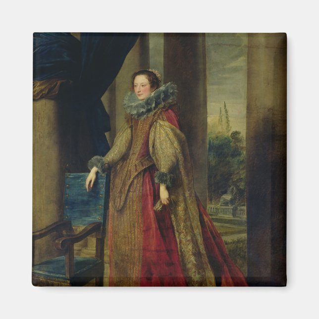 Lady-Portrait Magnet (Vorne)