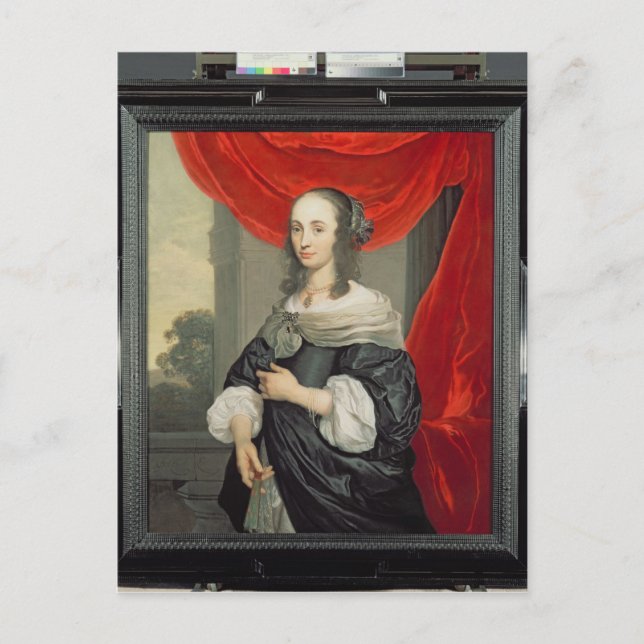 Lady-Portrait Postkarte (Vorderseite)
