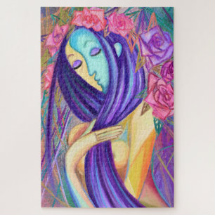 Lady Rose - Modern Style - Originelle Malerei