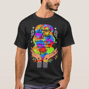 Lady Shirt, Lunch Lady Niedlich Butterfly T-Shirt, T-Shirt