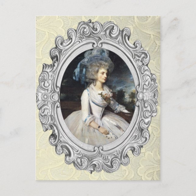 Lady Skipwith Postkarte (Vorderseite)