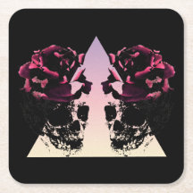 Lady Skull Untersetzer