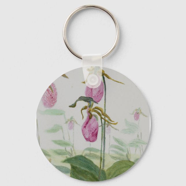 Lady Slipper Key Chain Schlüsselanhänger (Vorderseite)