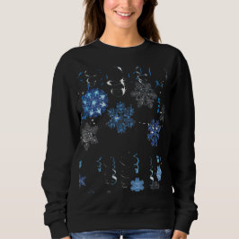 Lady Snow Flake Sweatshirt