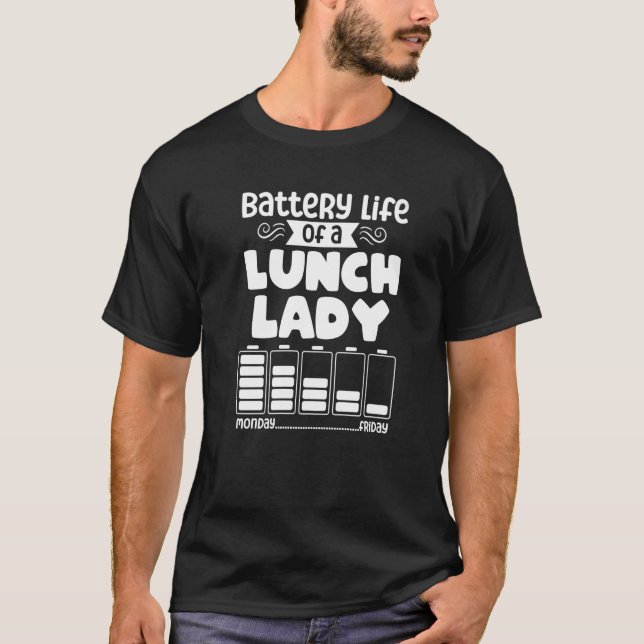 Lady-Sprichwort mit Grafikcafeteria S T-Shirt (Vorderseite)