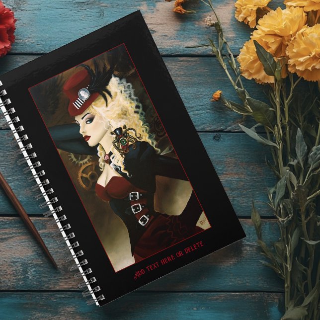 Lady Steampunk Viktorianisch Red Planer (Von Creator hochgeladen)