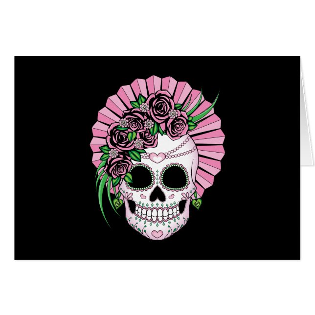 Lady Sugar Skull (Vorderseite (Horizontal))