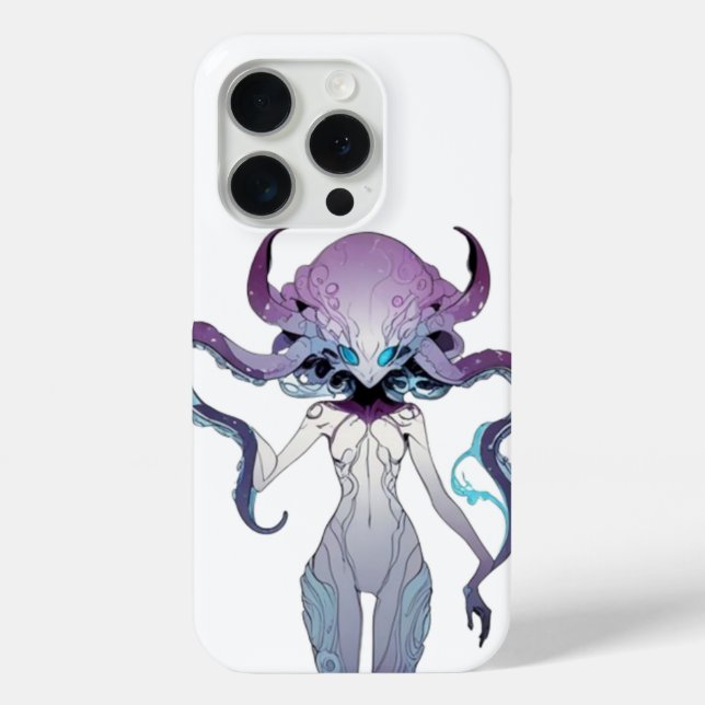 Lady tentacle Case-Mate iPhone hülle (Rückseite)