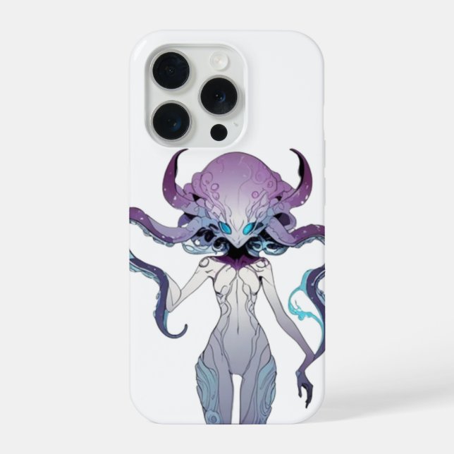 Lady tentacle iPhone 15 pro hülle (Rückseite)