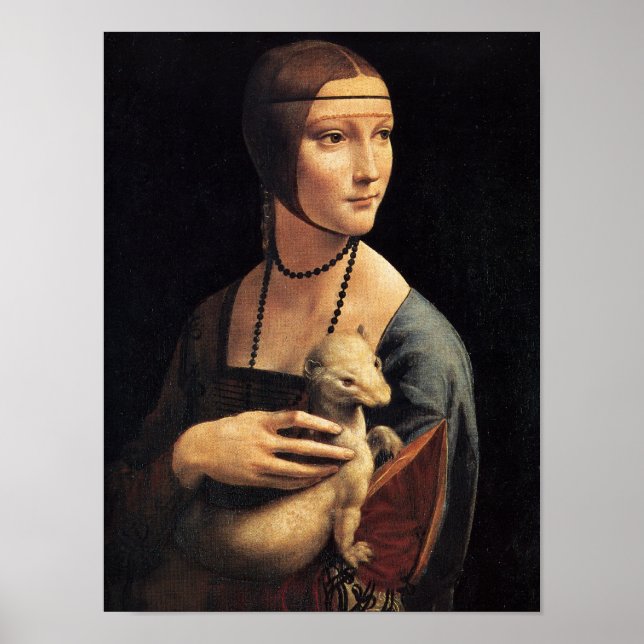 Lady und Ermine Poster (Vorne)