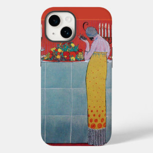 LADY UND FRÜCHTE TISCHSET ART DECO SCHÖNHEIT MODE Case-Mate iPhone 14 HÜLLE