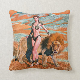 Lady und Lion Kissen