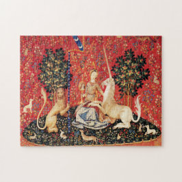 LADY UND UNICORN Sight, Lion, Blume, Tiere