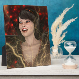 Lady Vamp Fotoplatte