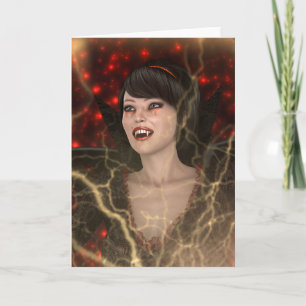 Lady Vamp Karte
