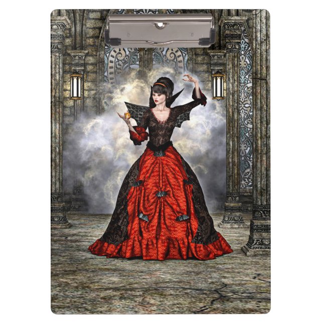 Lady Vamp Klemmbrett (Vorderseite)