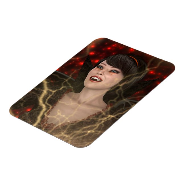 Lady Vamp Magnet (Linke Seite)