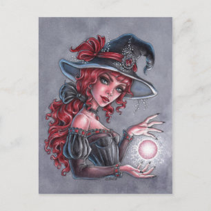Lady Witch Postkarte