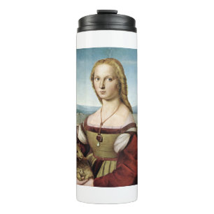 Lady with Unicorn - Raphael - c1506 Thermosbecher