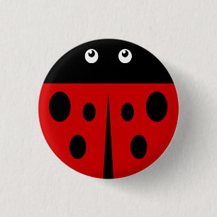 Ladybird Button