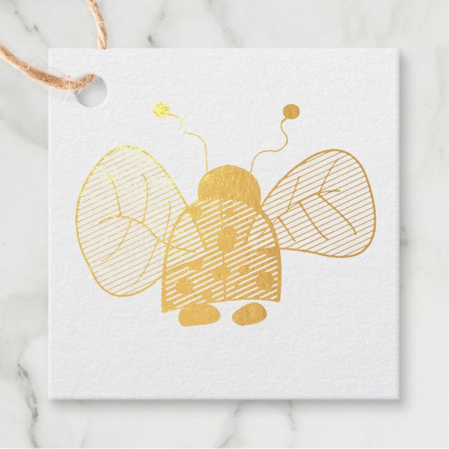 Ladybird Geschenkanhänger (Vorderseite)