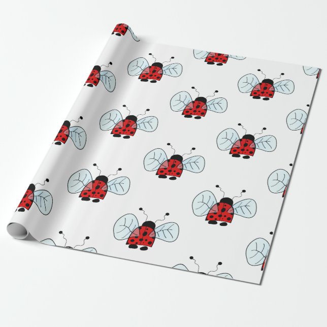 Ladybird Geschenkpapier (Ungerollt)