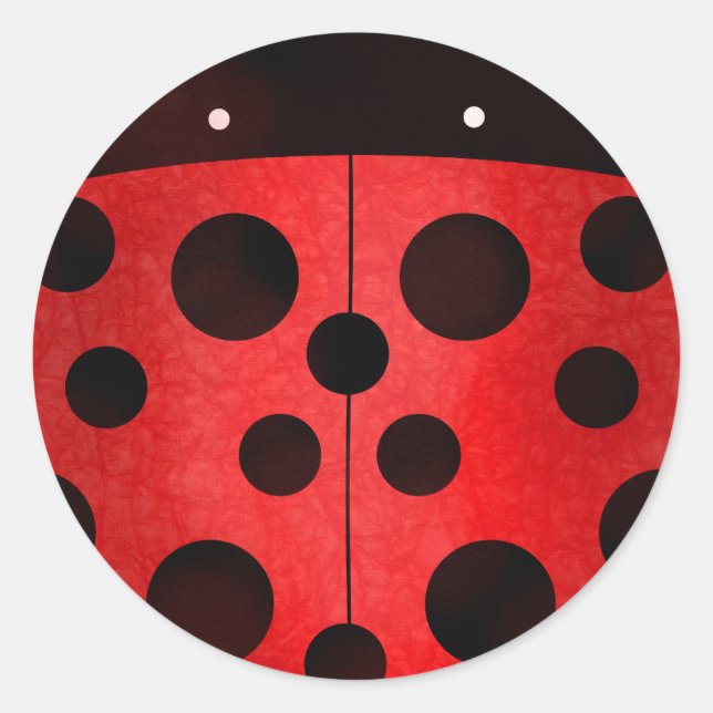 Ladybird Ladybug - autocollants (Devant)