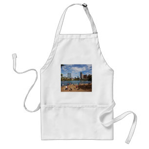Ladybird Lake Dog Park Austin Texas Skyline Schürze