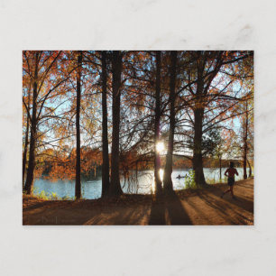 Ladybird Lake Running Trail - Austin, Texas Postkarte