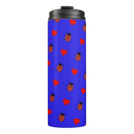 Ladybird Liebe Herz Thermosbecher