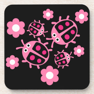 Ladybird und Ladybug Getränkeuntersetzer