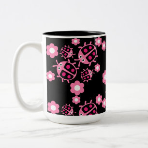 Ladybird und Ladybug Zweifarbige Tasse