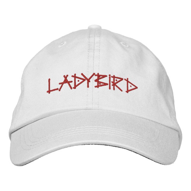 LADYBIRDS BESTICKTE BASEBALLKAPPE (Vorderseite)