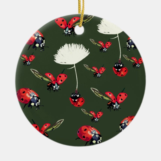 Ladybirds Circle Ornament (Vorne)