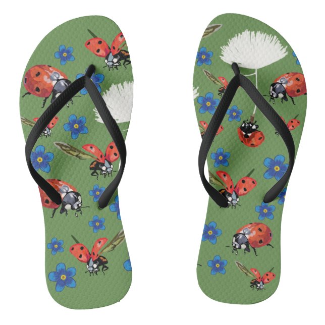 Ladybirds Flip Flops (Fußbett)