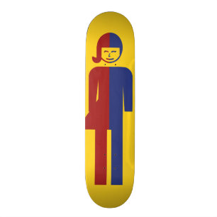 Ladyboy-/Wildfang-Toilette ⚠ thailändisches Skateboard