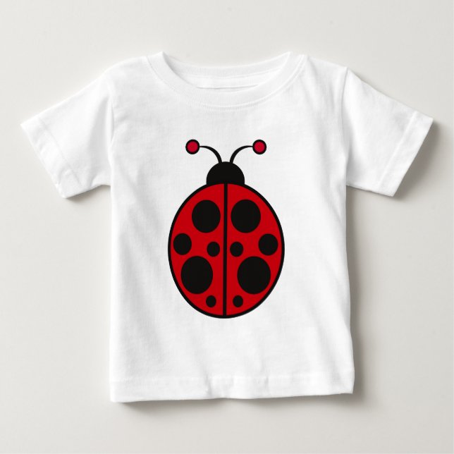LadyBug 6 Baby T-shirt (Vorderseite)