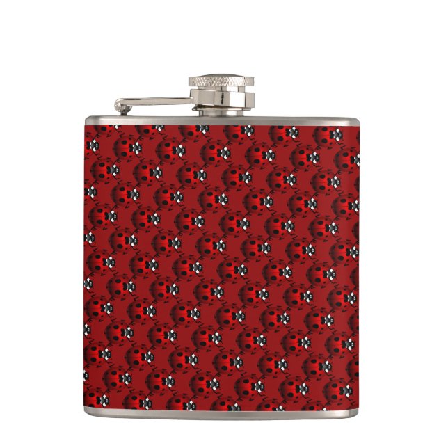 Ladybug Art Flask Custom Ladybug Drink Flasche Flachmann (Vorderseite)