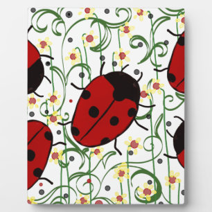 Ladybug Art Fotoplatte