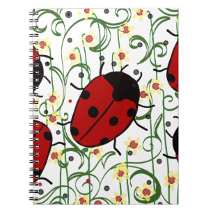 Ladybug Art Notizblock