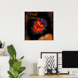 LADYBUG ART POSTER