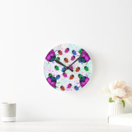 LADYBUG ART RUNDE WANDUHR