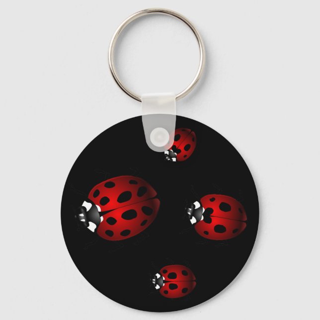 Ladybug Art Schlüsselanhänger Bug Keepake Ladybug  (Vorderseite)