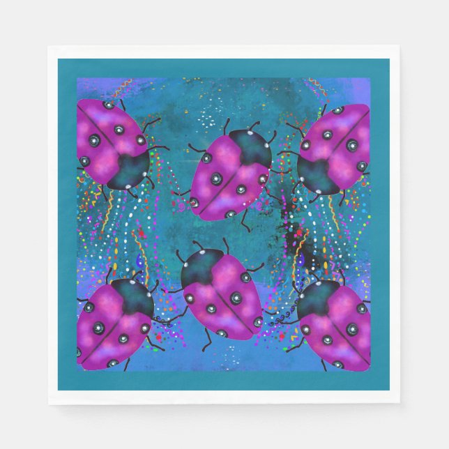 LADYBUG ART SERVIETTE (Vorderseite)